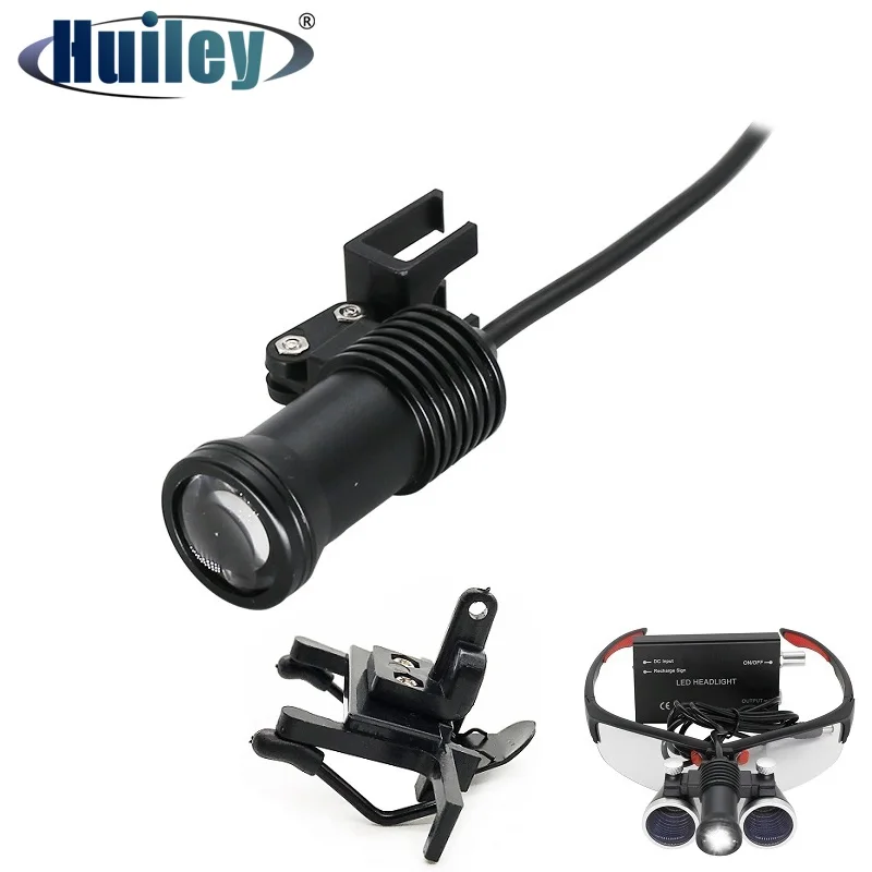 

Headlight for Dental Loupe Binocular Surgical Magnifier Dentist Magnifying Glass LED Head Lamp Light 3W/5W Headlamp Lighting