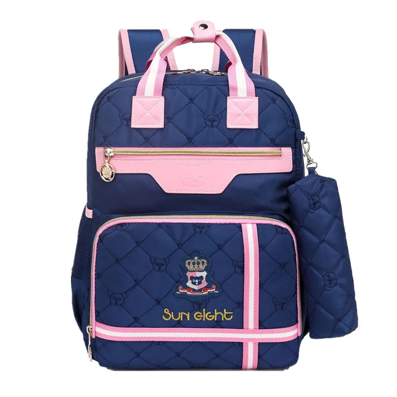 

School Bags For Girls 2021 Sweet Cute Princess Children Orthopedic Backpack Kids Bookbag Primary School Backpack