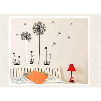 

1PCS Removable Art PVC Quote Decal Mural DIY Dandelion Wall Sticker Room Home Decor 70x50cm