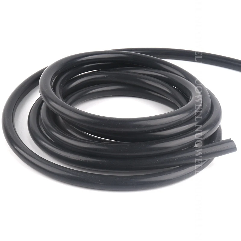 100cm I.D 2~16mm Black Silicone Tube Hose Heat Resistant Flexible Silica Gel Pipe Aquarium Flexible Oxygen Pump Hose