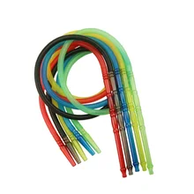 1 шт. общая длина 1,8 м пышная цветная трубка для кальяна с длинным горлом трубы для кальяна шланг Аксессуары пластиковая труба