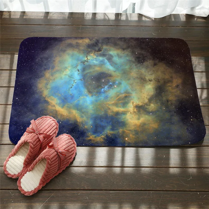 New 50*80cm Bath Mat Bathroom Carpet Water Absorption Rug Shaggy Memory Foam Bathroom Mat kitchen Floor Fapis