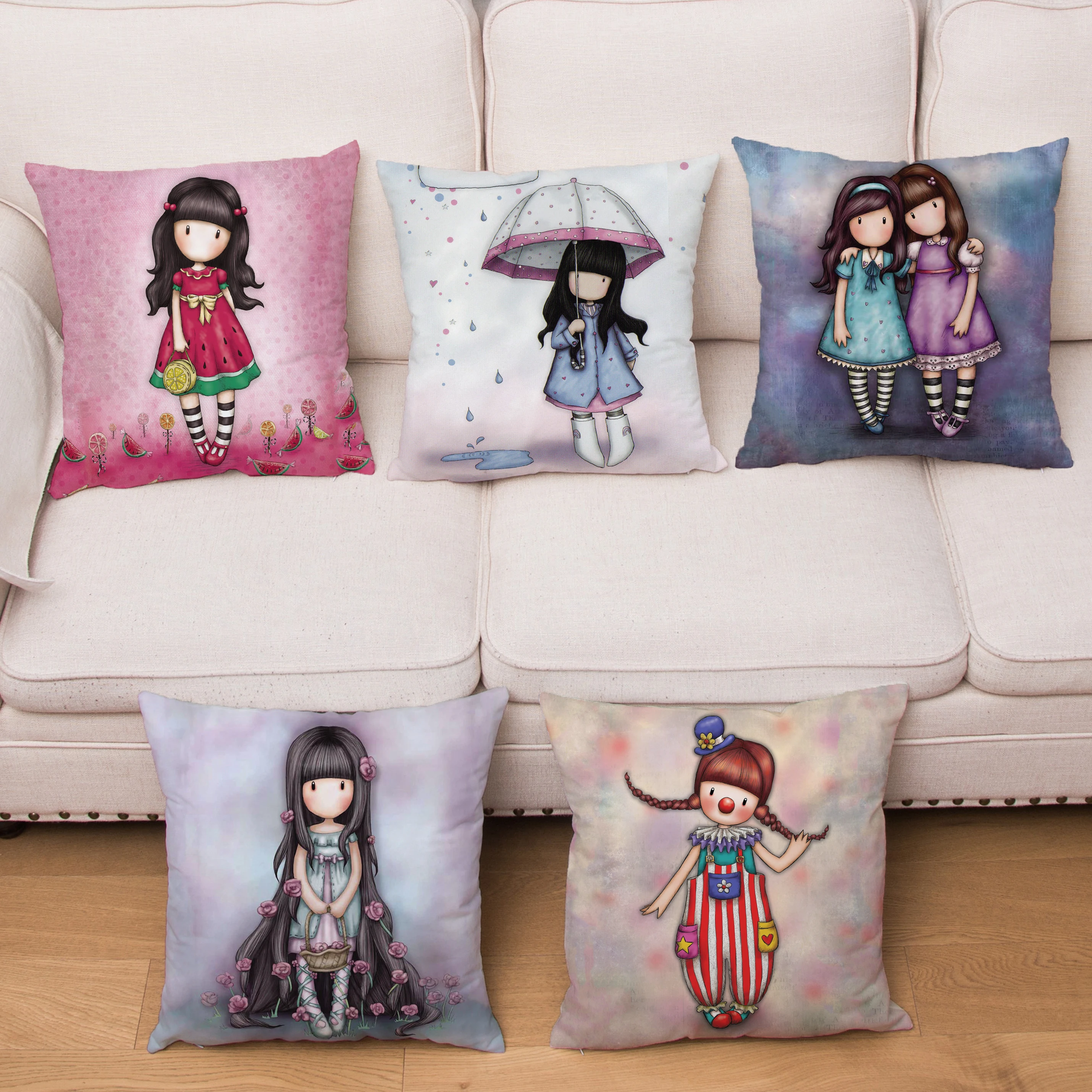 Cushion Covers Decorative Girl Pillow Covers Collection Girls Cushion Cover Cute Aliexpress