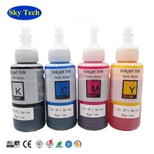 K C M Y 4 цвета заправка чернил для L100 L101 L110 L200 L201 L210 L300 L303 L350 L355 L550 L555 L551 и т. д./для принтера серии Epson L