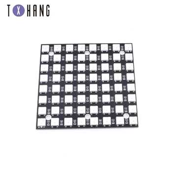 

8x8 64 LED Matrix WS2812 LED 5050 RGB Full-Color Driver Board diy electronics