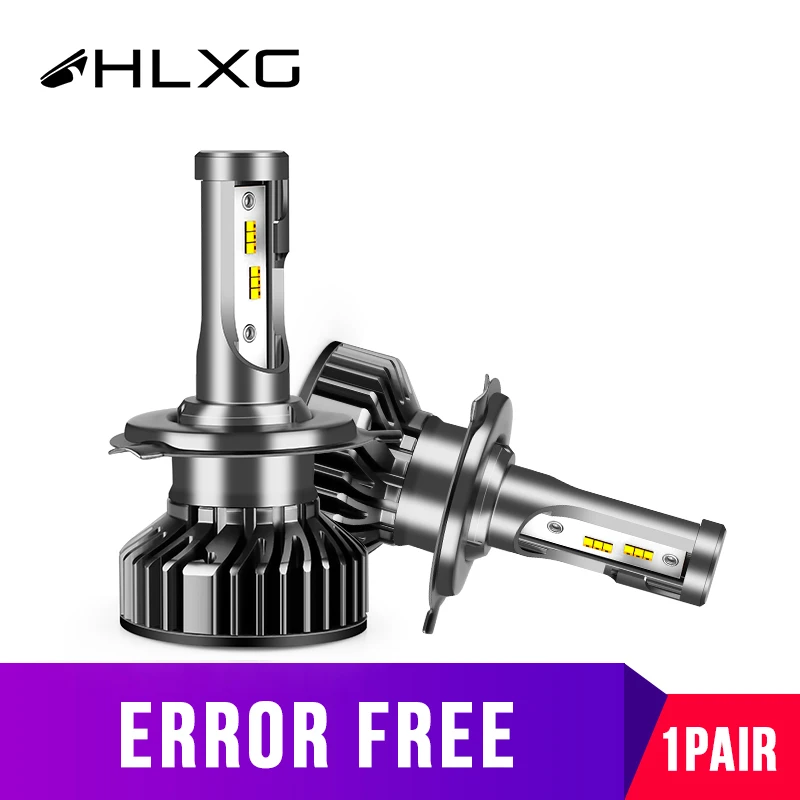 Светодиодная лампа для автомобильных фар H7 H4 led 9005 HB3 9006 HB4 H11 H1 H9 H8