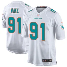 Мужские новые высококачественные Майями Кэмерон Вейк дельфины оранжевые срочные Джерси