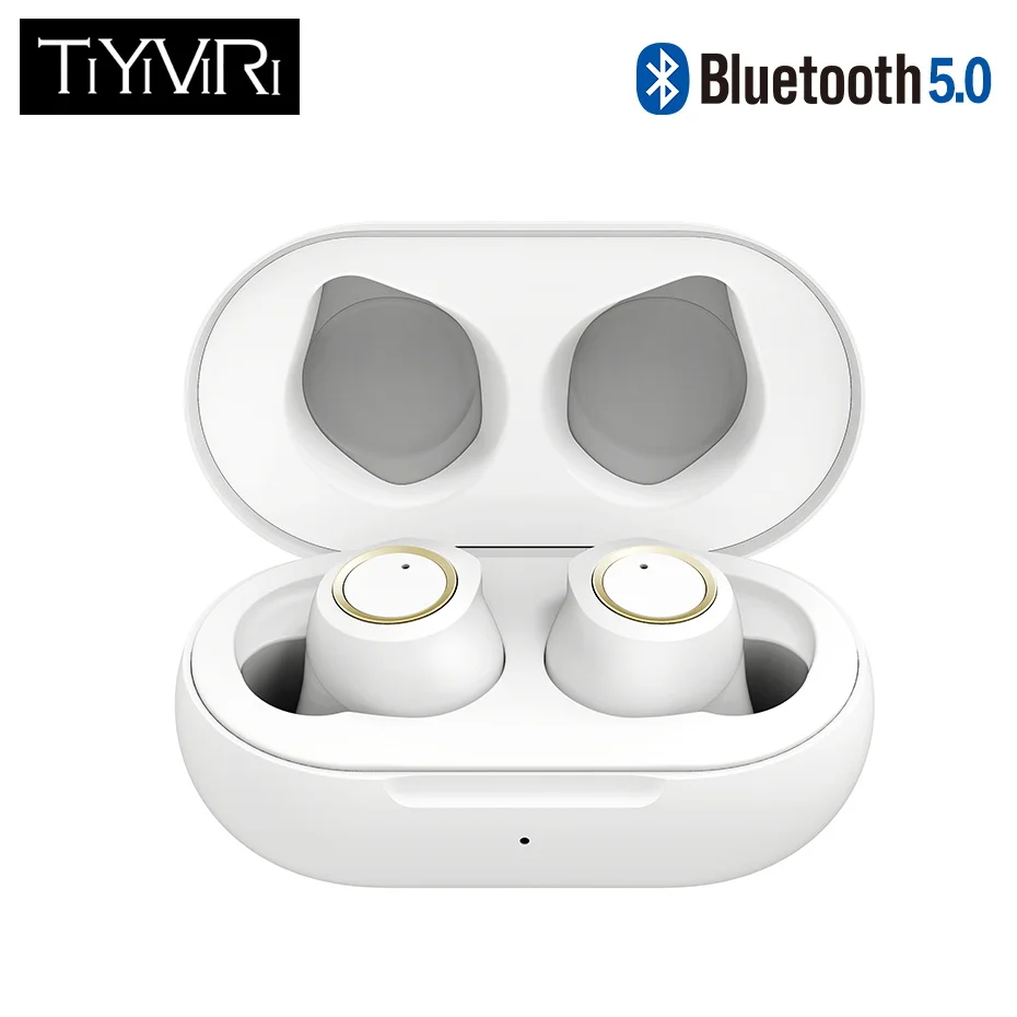 

TiYiViRi TP01 Wireless Earphones IPX5 Waterproof Bluetooth Earphone True stereo Music headphones with Dual Mic For Huawei Xiaomi
