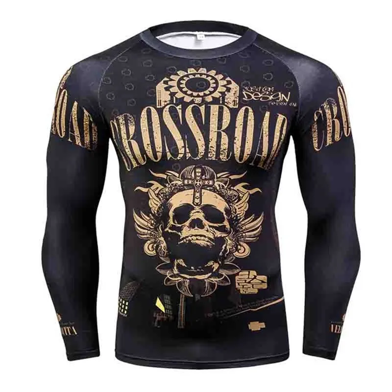 MMA Rashguard Boxen Jersey футболка Herren тематика Бразильское джиу джитсу для спортзала
