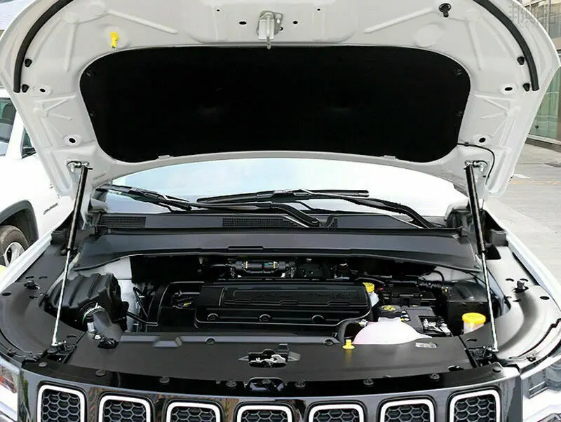 Для Jeep Compass- передняя крышка капота подъемная поддержка амортизаторов 2 шт. Автомобильные модификации автомобильные аксессуары