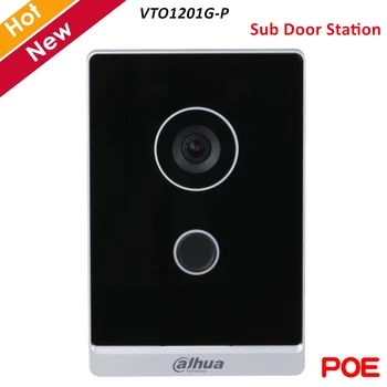 

Dahua Video Intercoms Outdoor Station Two-way Audio and Voice Tamper Alarm Standard PoE IP65 Sub Door Station VTO1201G-P