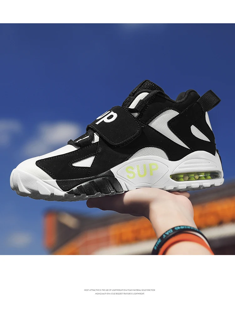 SUP/мужские баскетбольные кроссовки с высоким берцем; zapatillas hombre Deportiva; ботильоны с воздушной подошвой; Li Ning Basket; кроссовки; Мужская Спортивная обувь