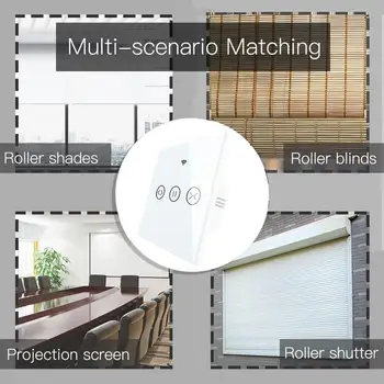 

Vida Inteligente UE WiFi Switch Cortina Do Obturador Do Rolo para Persianas Motorizadas Elétrica com Controle Remoto sem fio in