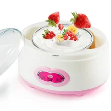 Маленькая Йогуртница, бытовая, полностью автоматическая, маленькая, одна, мини, для общежития, Ферментированная, домашняя, Natto, рисовое вино, Йогуртница