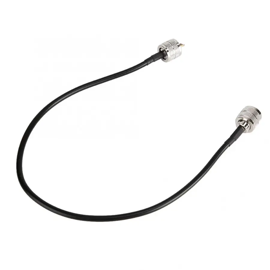 2 шт. коаксиальный антенный Кабель-адаптер UHF мужской PL-259-UHF мужской PL-259 Низкая потеря антенный Кабель-адаптер
