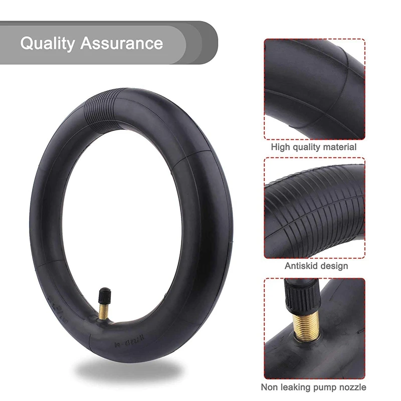 2Pcs Inner Tubes For Xiaomi Mijia M365 Electric Scooter Skateboard Tyre Inflated Spare Tire 8 1/2X2 Replacement Part Accessory
