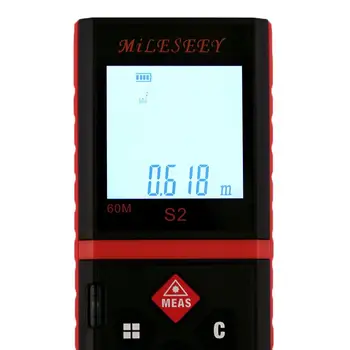 

Laser Distance Meter Ultrasonic Beam Pointer Digital LCD Tape Measure Range Exquisitely Designed Durable Gorgeous