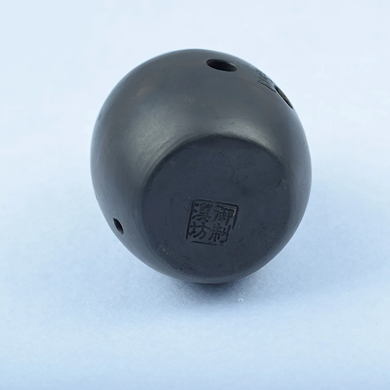 Super sell-Music Xun Pottery National Wind Instruments Eight Holes Small Pottery Chinese Ancient Instruments
