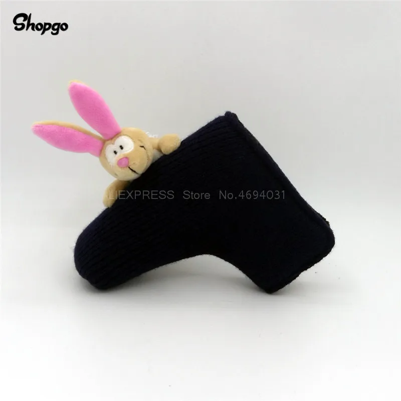 

Rabbit Golf Blade Putter Head Cover With Magnetic Closure Golf Accessories Funny Animal Golf Cover