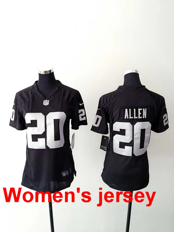 A+++ женские все сшитые Окленд s ladies 4 Derek Carr 20 mcfadden 89 Amari Cooper 52 Khalil Mack Jersey - Цвет: Розовый