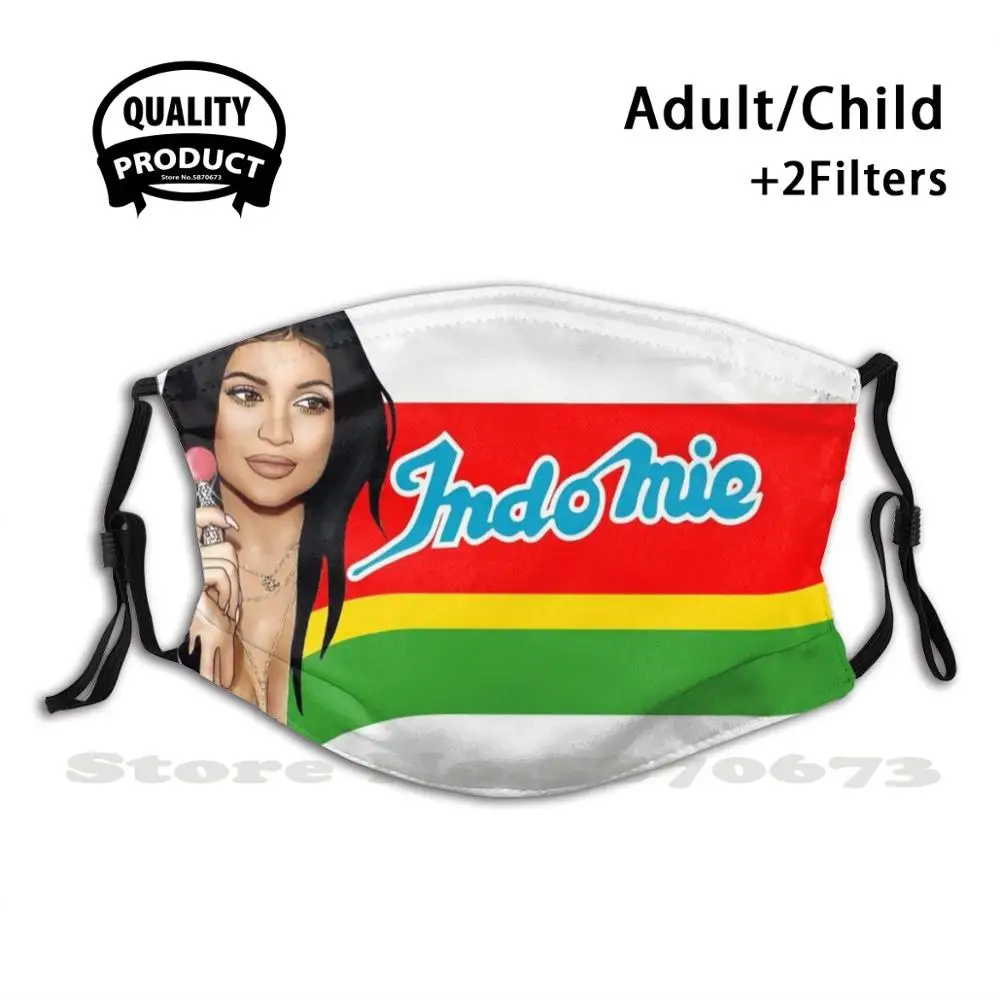 

Kylie Makan Indomie Diy Adult Kids Face Mask Indomie