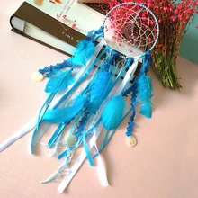 LED Dream Catcher Handmade Night Light Lace Dream Catchers for Bedroom Wall Hanging Home Decor Ornaments Craft, Purple/ Blue LED Dream Catcher Handmade Night Light Lace Dream Catchers for Bedroom Wall Hanging Home Decor Ornaments Craft, Purple/ Blue