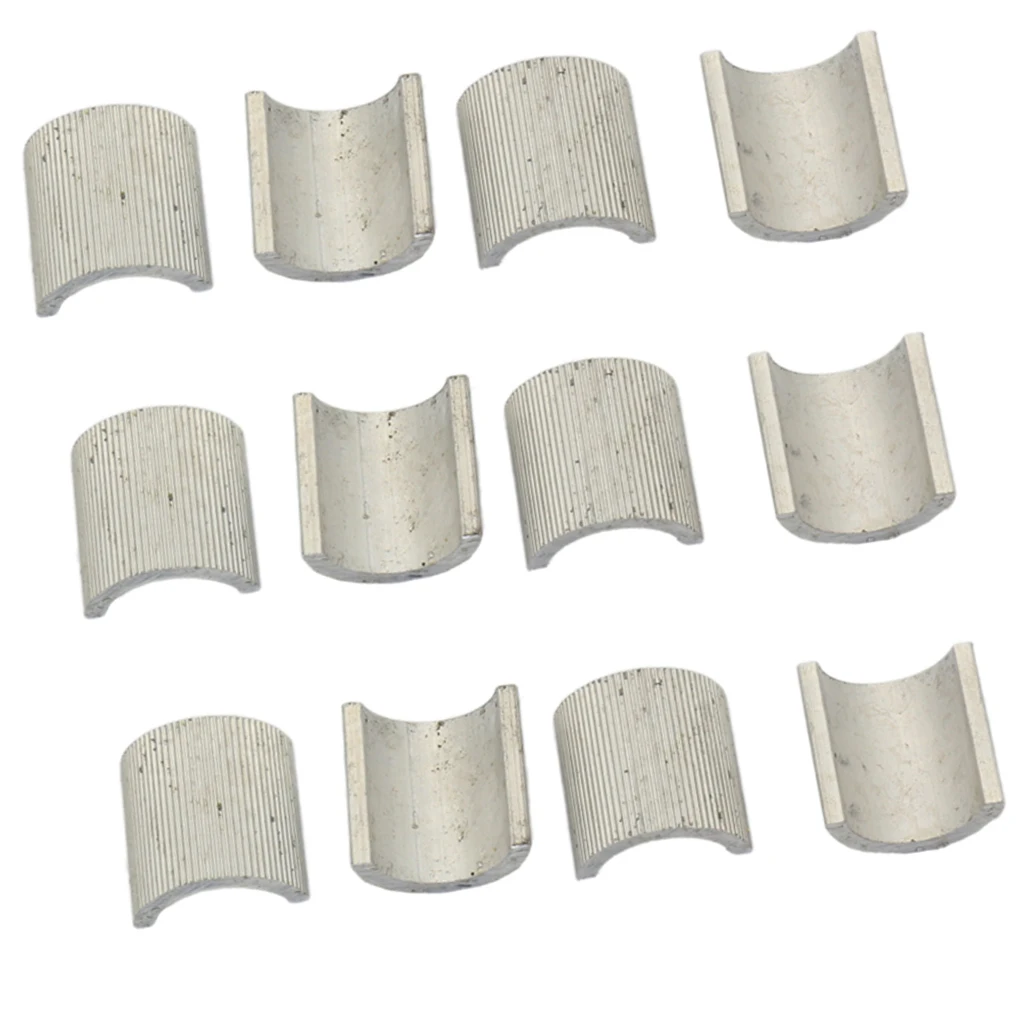12 Pieces Motorcycle Handlebar Spacers Mounts Holder Shims 22mm to 25mm