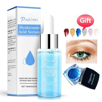 

Hyaluronic Acid Face Serum Moisturizing Repair Essence Collagen Face Cream Shrink Pores Anti Wrinkle Face Care Peptide Serum