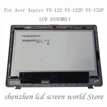 

Laptop LCD Screen Display Touch Digitiser Glass Panel Assembly + Bezel B116XAN03.2 For Acer Aspire V5-122 V5-122P V5-132P
