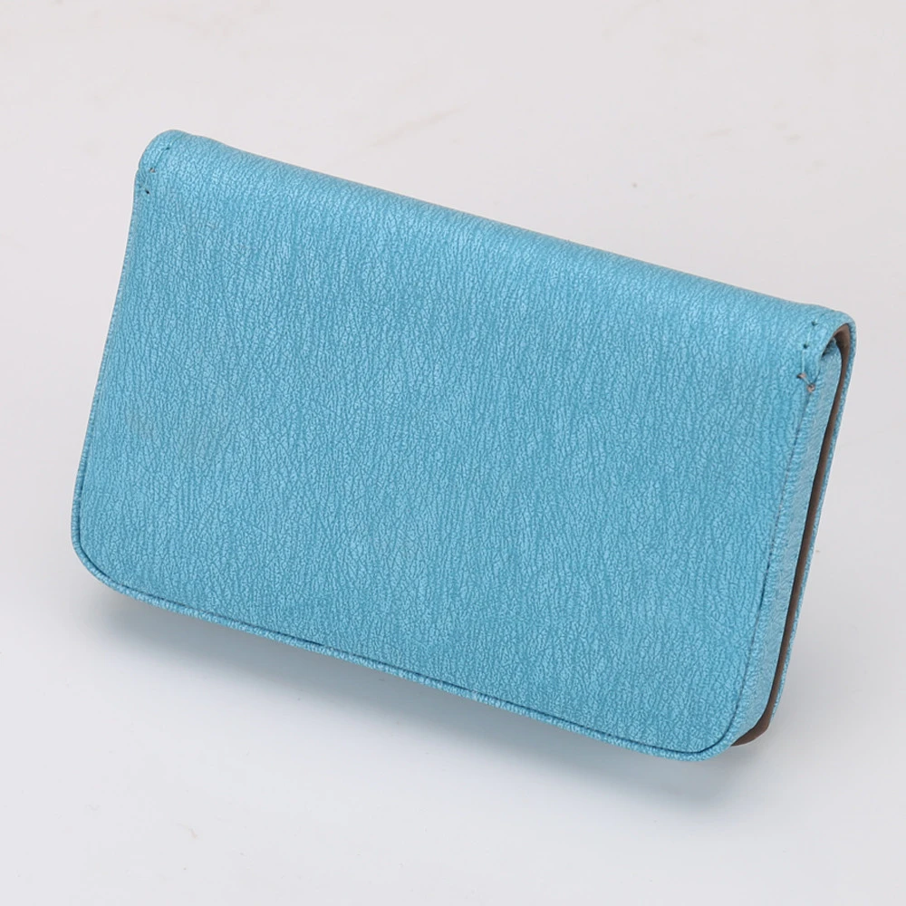 New Men Money Clip Card Holder Protector Leather Wallet Card Holder Pop-up Anti-theft Bank PU Business Cards Case Woman 812