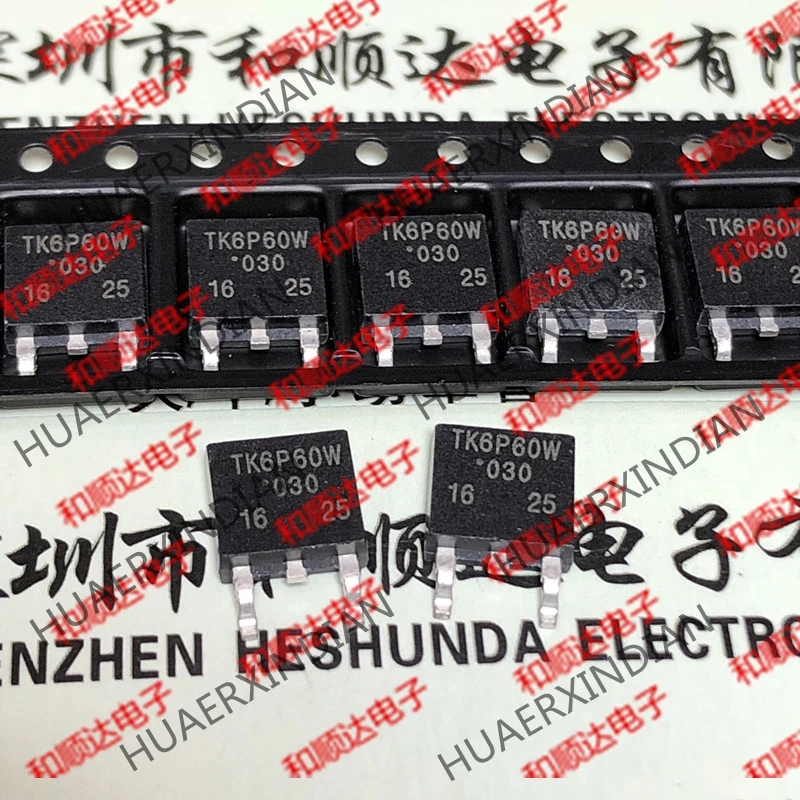 10 шт./лот и TK6P60W K6P60W-252 600V 6.2A на