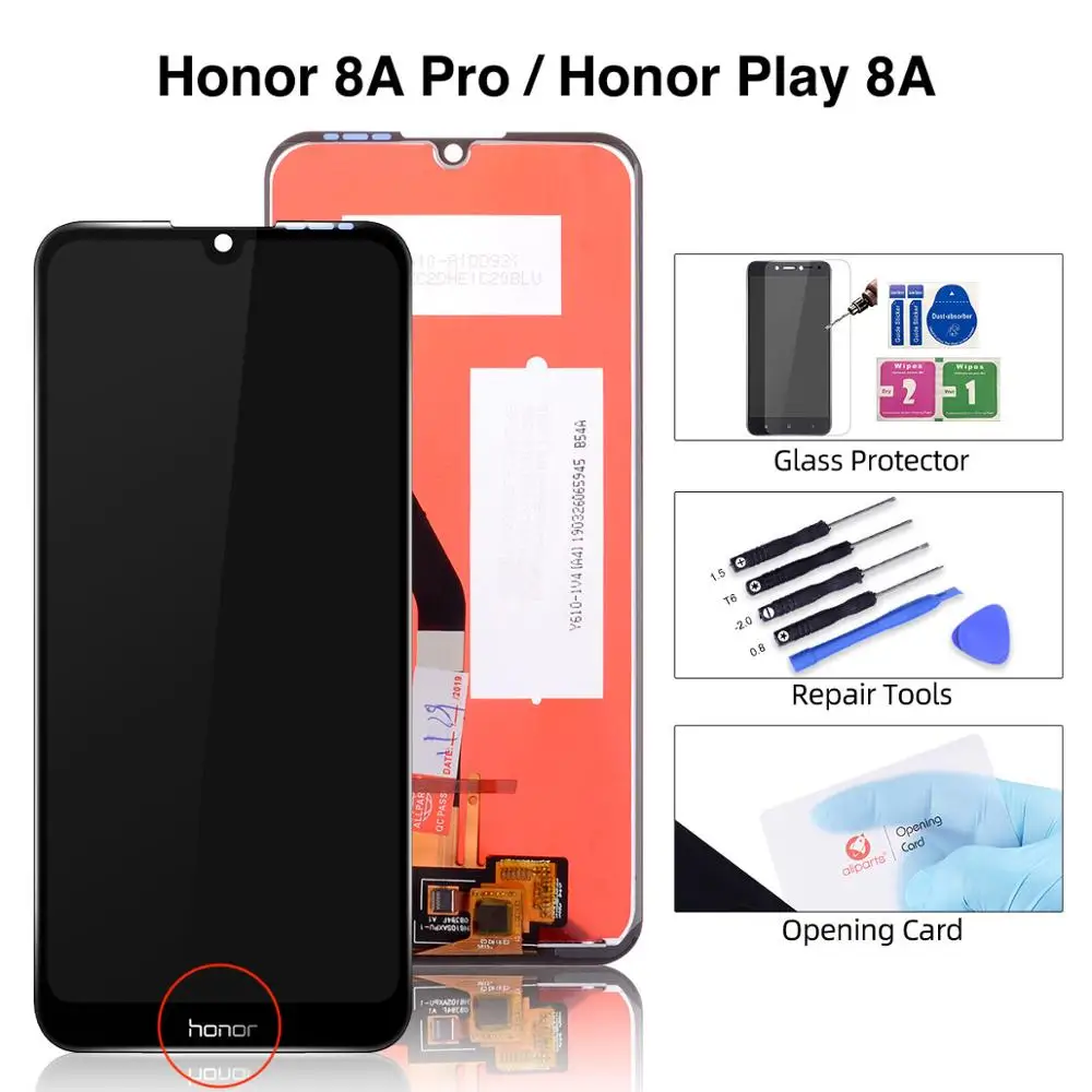 6,0" дисплей для huawei Y6 Prime Y6 Pro Honor 8A сменный сенсорный ЖК-экран для huawei Honor Play 8A ЖК-модуль - Цвет: Honor 8A Pro