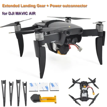 

Heighten Tripod Battery Power Out-connector Expansion Accessories For DJI Mavic Air Drone Increase Flying Time DIY Accessories