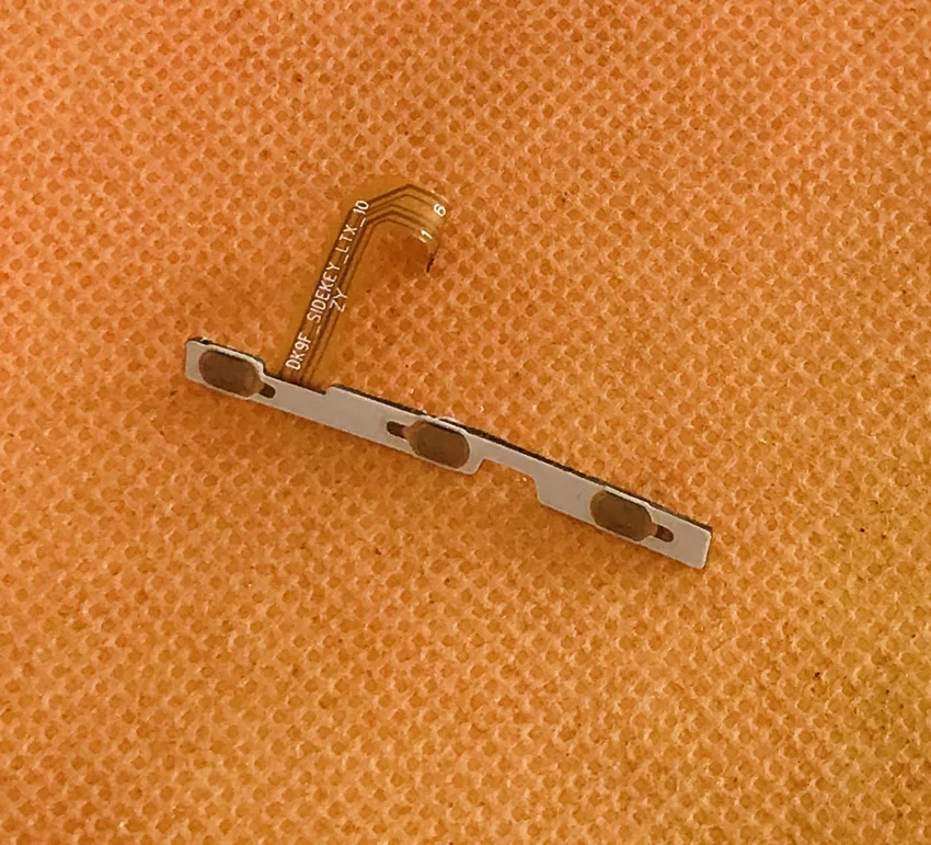 Used Original Power On Off Button Volume Key Flex Cable FPC for Bluboo Maya MAX MTK6750 Octa Core Free Shipping | Мобильные телефоны