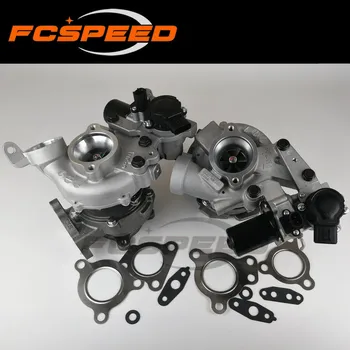 

Twin turbocharger RHV4 VB22 VB23 17201-51020 17201-51010 Turbine turbo for Toyota Landcruiser V8 D 195Kw 261HP 1VD-FTV VDJ76