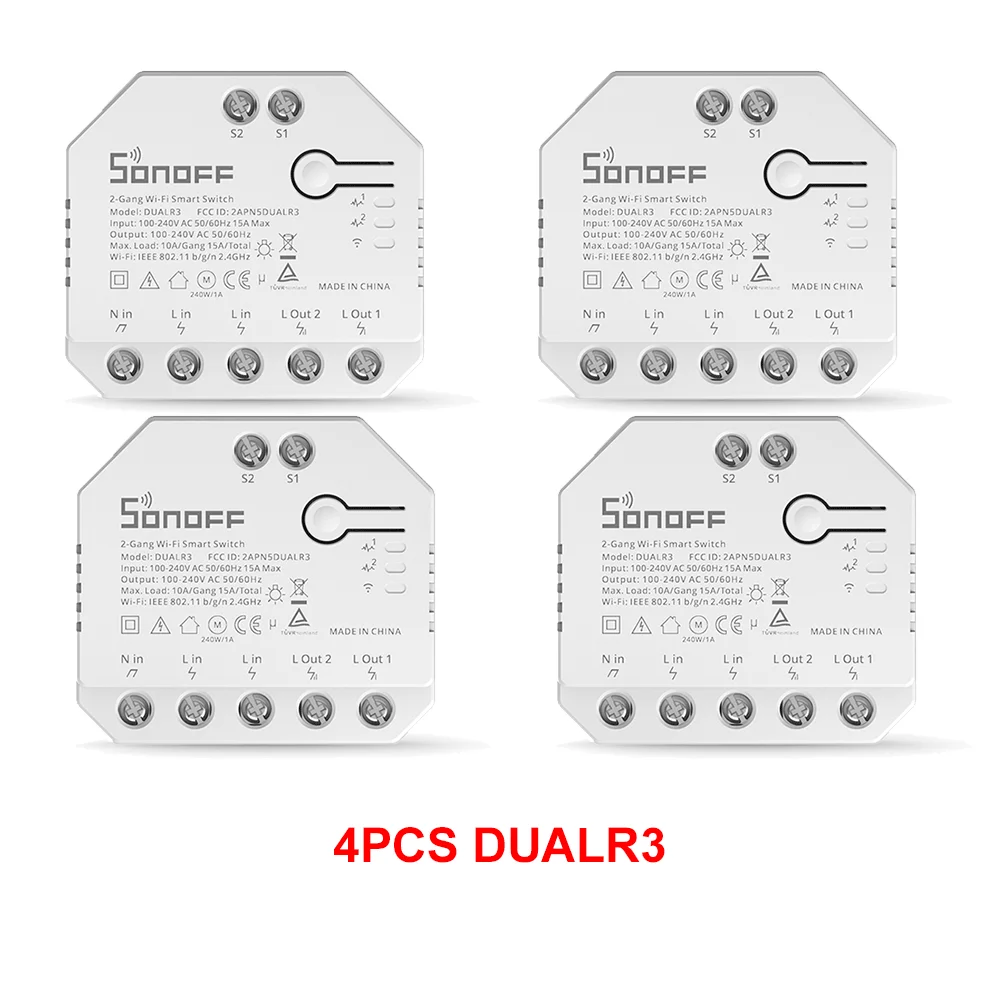 4PCS DUALR3