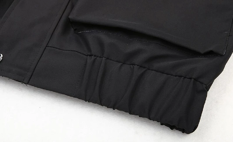 Tide брендовая куртка с карманами 8XL Мужская весенняя и осенняя трендовая свободная Красивая Повседневная куртка с несколькими карманами