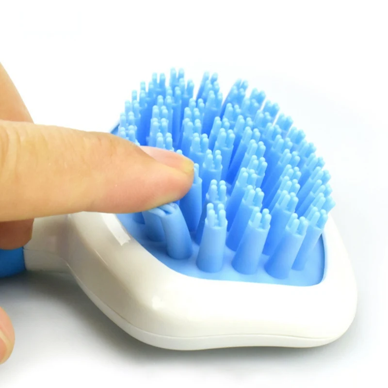 Pet Dogs Cats Bathing Brush No Harm Silicone Short Long Hair Pets Removal Hair Comb