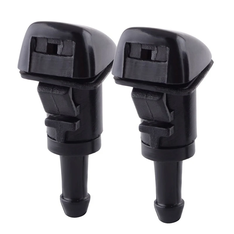 

2pcs Universal Fan Shaped Sprinkler Spout Jet Wiper Nozzle For Caliber 07-12 Fan-shaped Spout For Jeep Auto Products