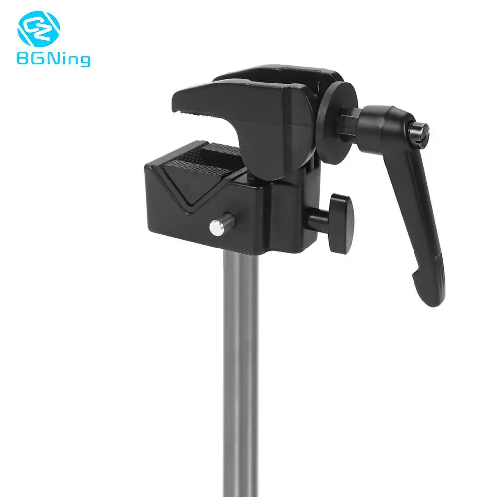 Multi-Function DSLR Camera Fixing Mount Clip Photo Studio Aluminum Alloy CNC Supper Clamp for Iconic Brand for Nikon Tripod Accessories