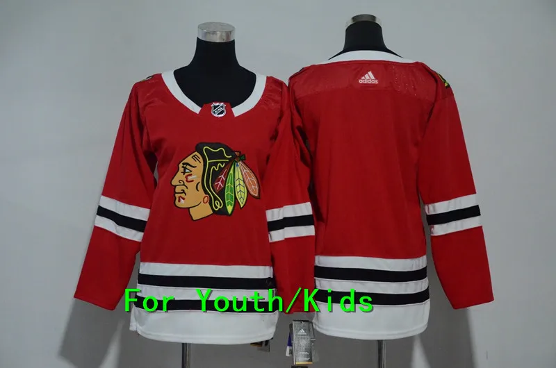 Молодежная вышивка сшитая Чикаго#19 Jonathan Toews 88 Патрик Кейн Дети Джерси