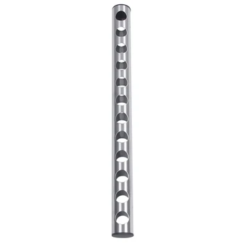 

Stainless Steel Wine Rack Bar Wall Mounted Kitchen Holder 12 Bottles