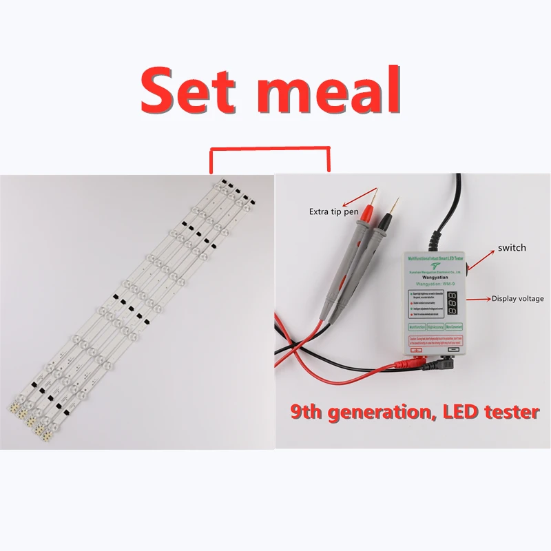 Ｚ LED Ʈ, TV UA32F4088AR A32F4088AJ UA32F4000AR UE32F5000 D2GE-320SC0-R3 2013SVS32H, 9LED 650mm, 5  Ʈ