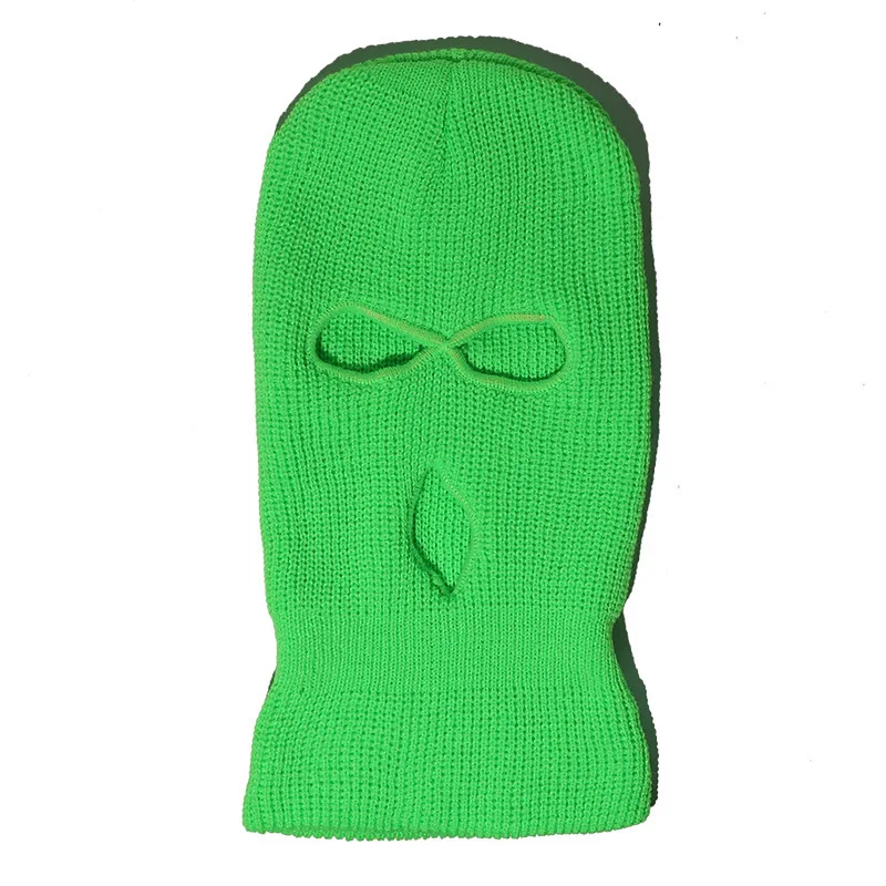 Custom Logo Balaclava Customize Text Men's Winter Hat Face Mask Neck Warmer Beanies Motorcycle Male Stocking Cap 