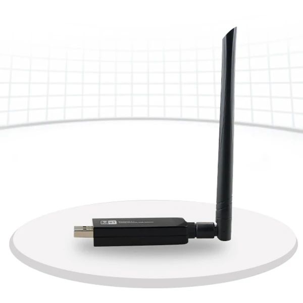 Bluetooth 4,1 беспроводной AC 1200 Мбит/с 5 ГГц WiFi USB 3,0 LAN адаптер с высоким коэффициентом усиления антенна Сеть карта для систем Windows Linux