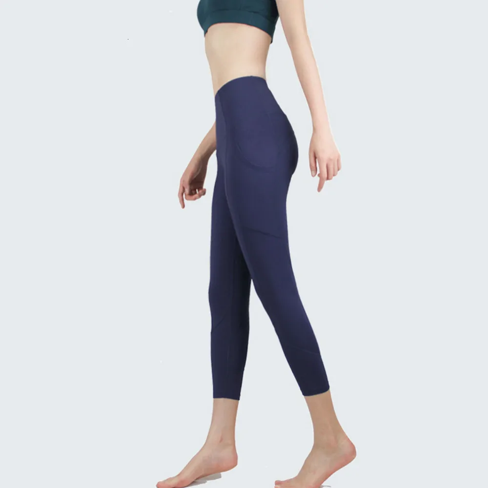 

Women High Waist Pocket Yoga Pants Leggings Femme Sport Fitness Running Clothing