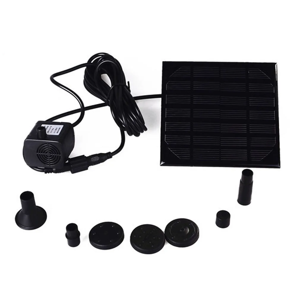1.2W Solar Water Pump Pool Fountain Pond Garden Sprinkler Sprayers Decoration | Дом и сад