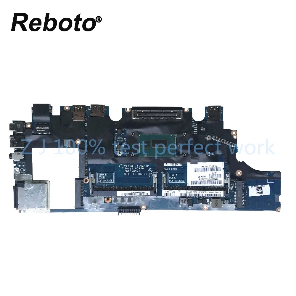 Для Dell E7240 материнская плата для ноутбука VAZ50 LA-9431P CN-07RPNV 07RPNV 7RPNV с SR1E0 i5-4300U DDR3L MB протестированная Быстрая