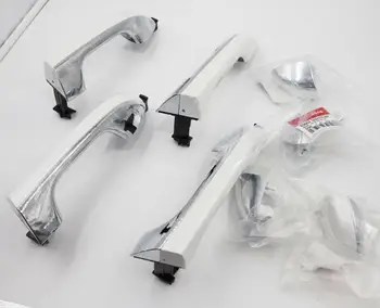 

OEM 82651D9010 82661D9010 83651D9010 83661D9010 Outer Door Handle 8Pcs 1Set Chrome with Genuine Color For KIA SPORTAGE 2016 2017