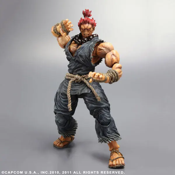 

Play Art PA Change Super Street Fighter 4-Color Version Oni gouki Mobile Garage Kit Model
